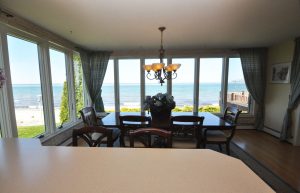 424 Beach Ave Gourmet Kitchen Breakfast Bar View 