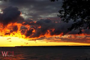 Charlotte Beach Sunrise "Yellow Sky"